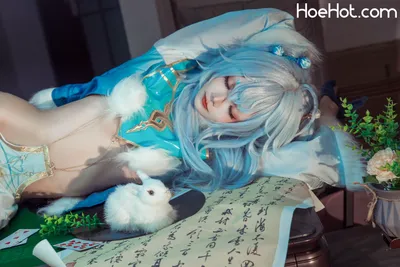 [艾西aiwest] 芙洛伦 跃雪逢春 nude cosplay leaked 142796