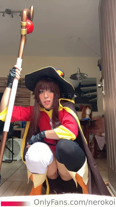 Neroko - Megumin nude cosplay leaked 19190