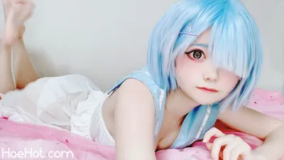 [°ʚ魔王てゃんɞ°] Rem Lingerie nude cosplay leaked 471708