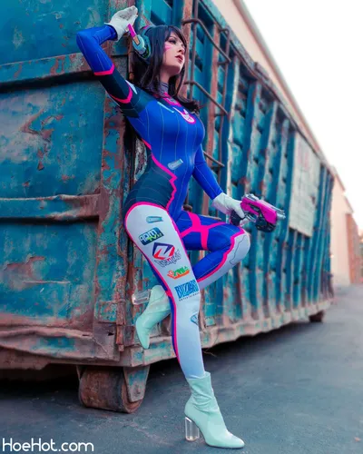 HendoArt LewdoArt - DVa nude cosplay leaked 606936