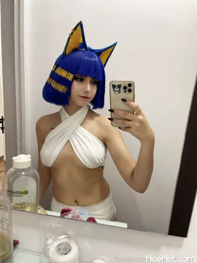 Monoki Chan - Ankha nude cosplay leaked 89190