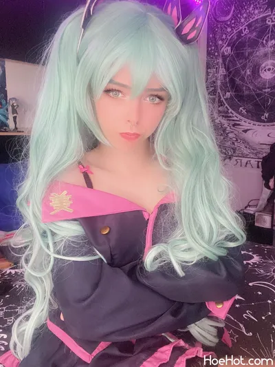 Kitsukanna - Sweet Devil Miku nude cosplay leaked 337186