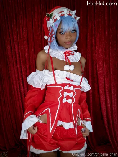 Chibella chan - Xmas Rem nude cosplay leaked 367246