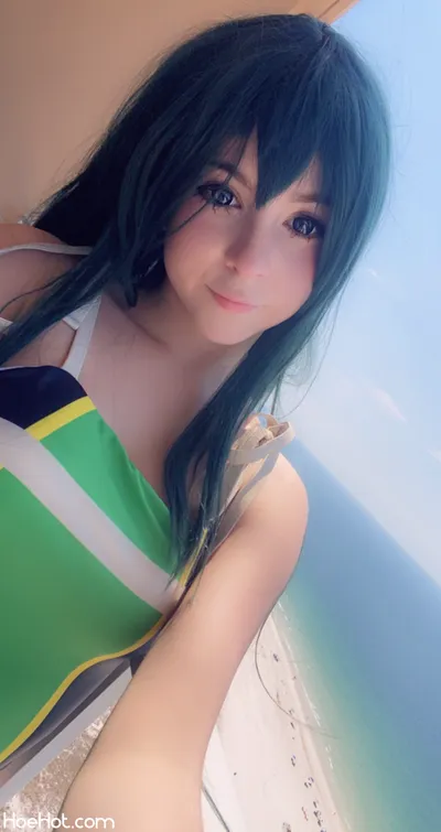 Melondoki - Tsuyu nude cosplay leaked 275308