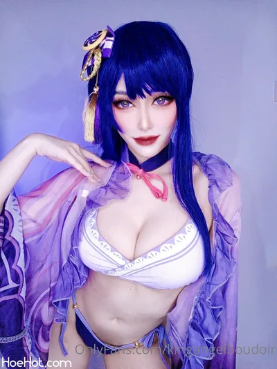 King Angel - Raiden Shogun swimsuit nude cosplay leaked 174006