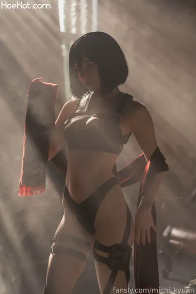 Michi Kyunn - Mikasa nude cosplay leaked 190736