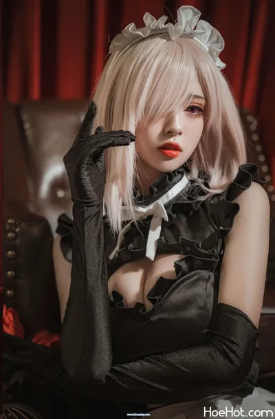 [虫皿虫皿] 玛修女仆 FGO Mash Maid nude cosplay leaked 25963