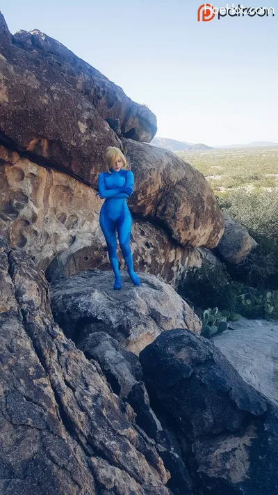 NadyaSonika - Samus nude cosplay leaked 596996