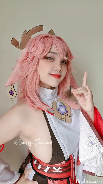 Tsunnyanchan - Yae Miko nude cosplay leaked 59390