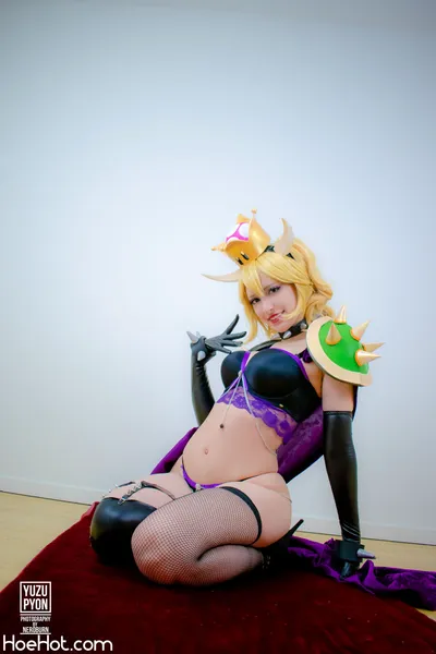 YuzuPyon - Bowsette Fanservice (2018.10 HD) nude cosplay leaked 31547