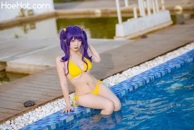 [二佐Nisa] 碧蓝波拉泳装 Azur Lane Pola Swimsuit nude cosplay leaked 351229