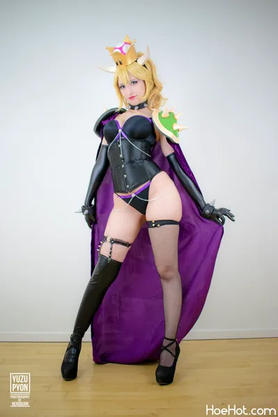 YuzuPyon - Bowsette (2018.10 HD) nude cosplay leaked 31528