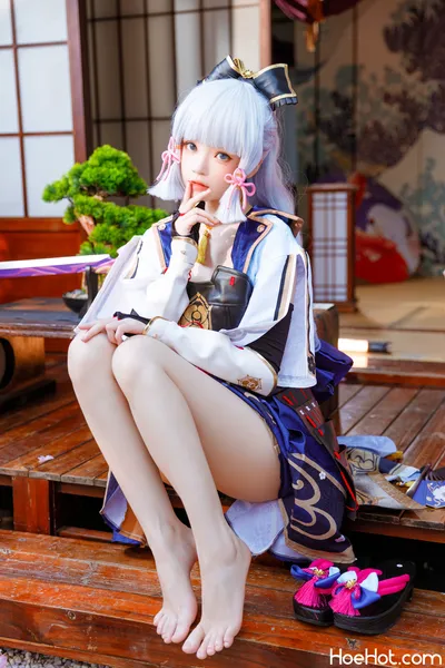 桜桃喵 - 神里绫华 nude cosplay leaked 425644