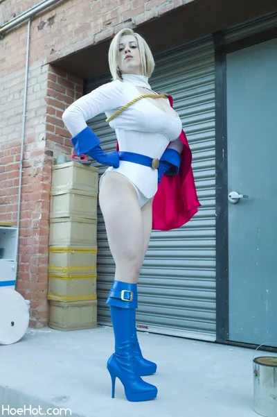 Larkin Love - Power Girl nude cosplay leaked 308688