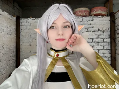 [Ella Freya] Frieren in Full Costume nude cosplay leaked 63833