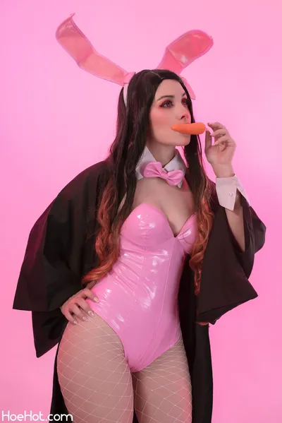 Flaiveth - Nezuko Bunny nude cosplay leaked 319861