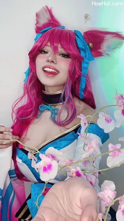 Mei Flurryy - Spirit Blossom Ahri nude cosplay leaked 247408