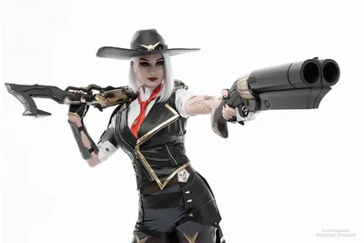 Vixena Siren[Overwatch - Ashe] nude cosplay leaked 419347