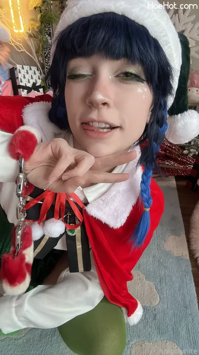 Indigo White - Christmas Bard nude cosplay leaked 107684