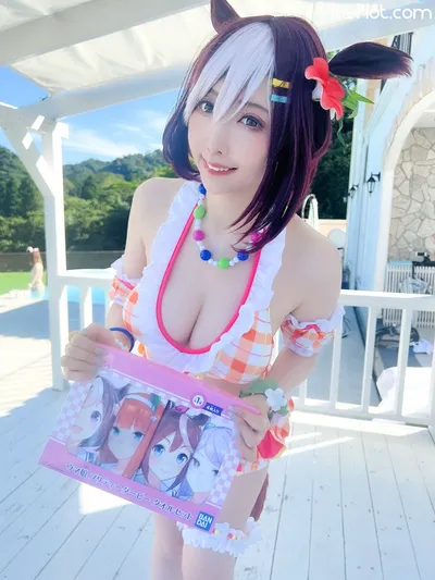 Momoiro Reku - Special Week nude cosplay leaked 297954