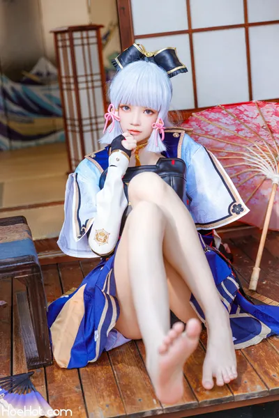 桜桃喵 - 神里绫华 nude cosplay leaked 425635