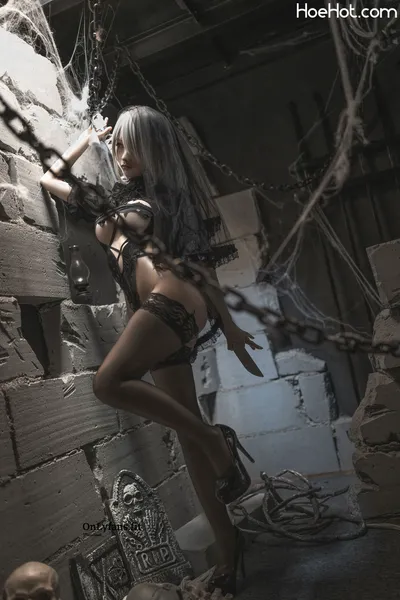 蠢沫沫 - 2B 黑婚纱 nude cosplay leaked 556710