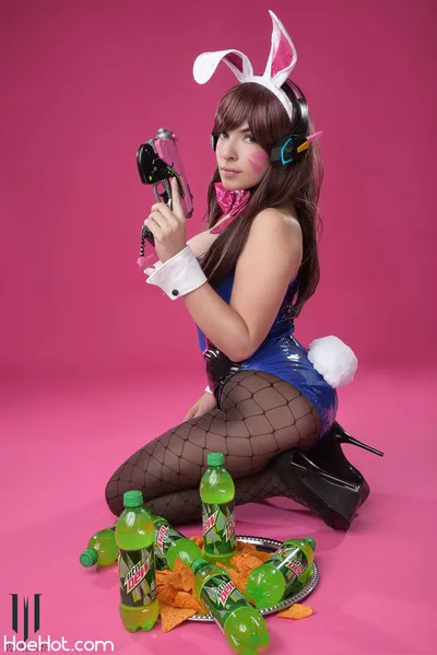 Mariedoll - D.Va Bunnny nude cosplay leaked 315341