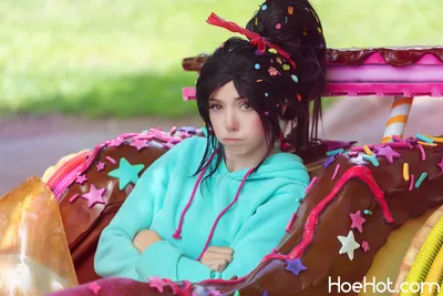 littlejem - Vanellope Von Schweetz nude cosplay leaked 589560