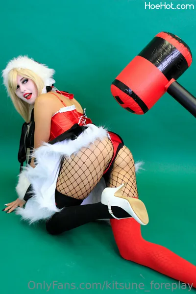 kitsune_foreplay Harley Quinn nude cosplay leaked 149370