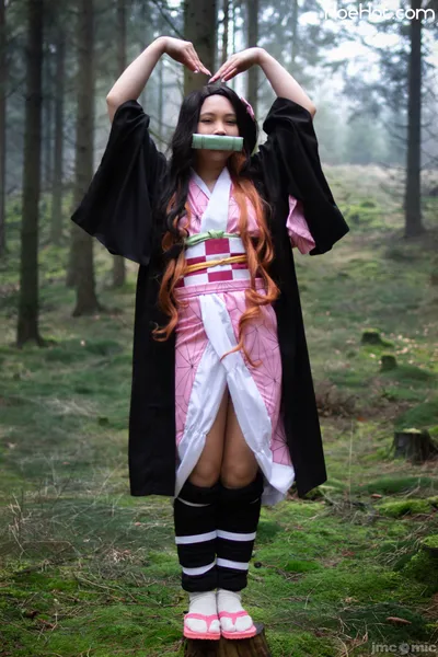 virtual geish-nezuko nude cosplay leaked 68120