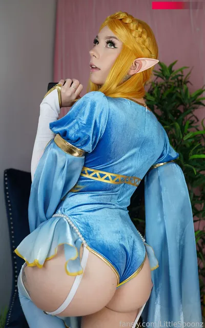 LittleSpoonz - Princess Zelda nude cosplay leaked 15461