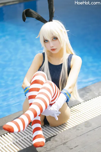 MingTao 明桃 - Shimakaze Swimsuit nude cosplay leaked 439455