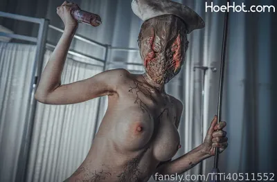 TiTi - Nurse (Silent Hill) nude cosplay leaked 77271