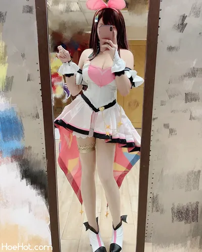 Nickycoser - Kizuna Ai nude cosplay leaked 456658