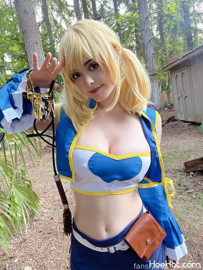 Sandykuroneko - Lucy Heartfilia nude cosplay leaked 601142