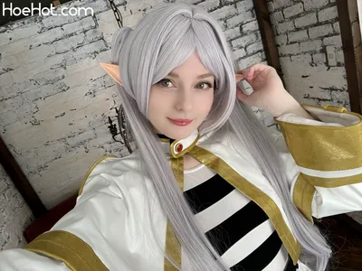 [Ella Freya] Frieren in Full Costume nude cosplay leaked 63825