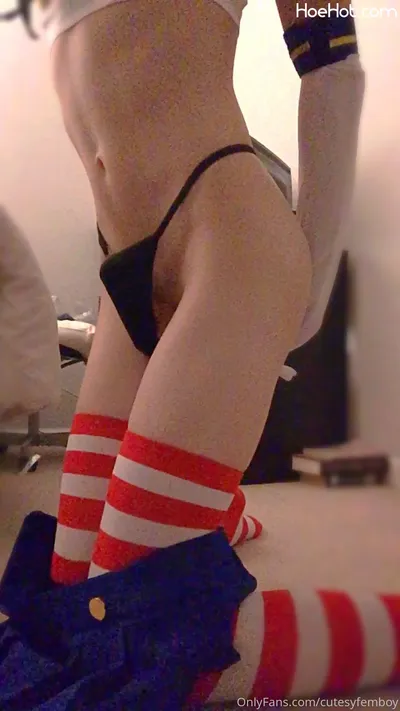 [cutesyfemboy] Shimakaze Cosplay nude cosplay leaked 316018