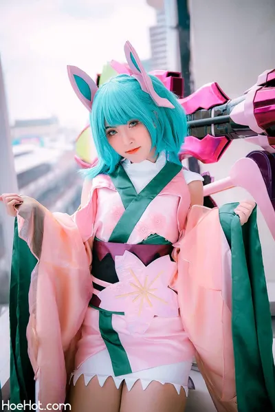 Arena of Valor Cosplay Capheny Cherry Blossoms nude cosplay leaked 159823