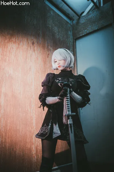 [DJAWA] Jenny - NieR:Automata 2B nude cosplay leaked 581076