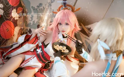 [阳炎型小菠萝] 八重神子 Genshin Impact Yae Miko nude cosplay leaked 230458