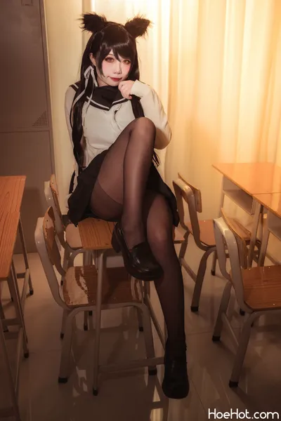 Sadako Momo - Atago &amp; Takao School Uniform nude cosplay leaked 434148