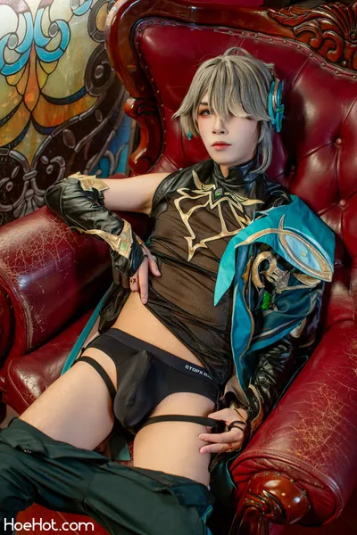 [赤月aka] 艾尔海森 nude cosplay leaked 54456