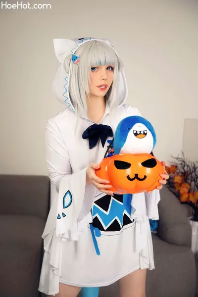 Caticornplay - Gawr Gura Halloween nude cosplay leaked 400437