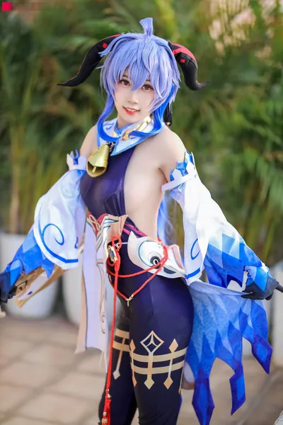 流年不停 - 甘雨 nude cosplay leaked 4991