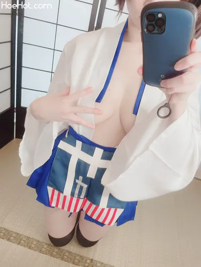 Atsuki  - Kaga nude cosplay leaked 29688