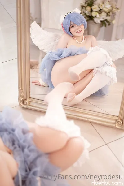 Neyrodesu - Angel Rem nude cosplay leaked 366735