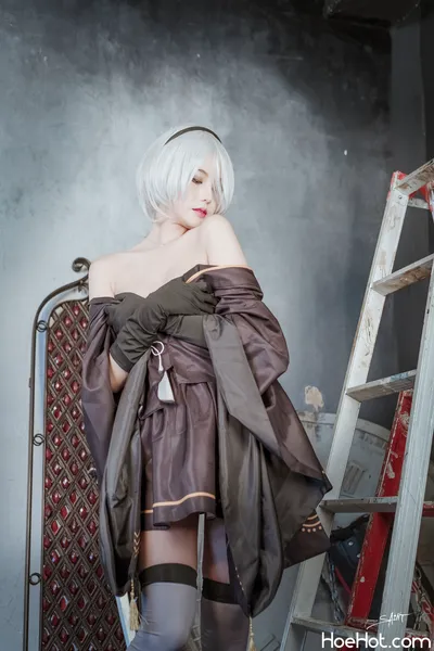 Yuna (유나) - 2b nude cosplay leaked 341917