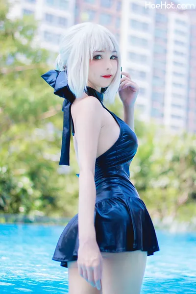 KitKat 9 - Saber Alter Swim Suit nude cosplay leaked 439014