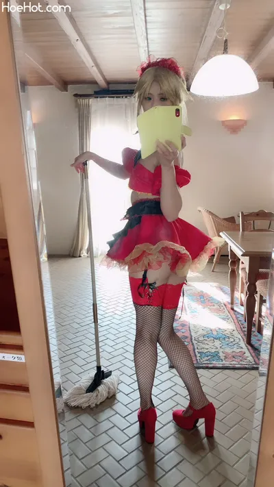 [Glossy Rabbit] Mordred Maid ✨ nude cosplay leaked 451900