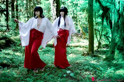 Foxy Cosplay - Kagome &amp; Kikyo nude cosplay leaked 2486